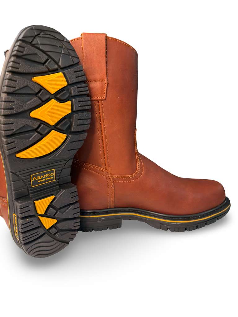 Bota De Trabajo Horma Redonda Para Caballero