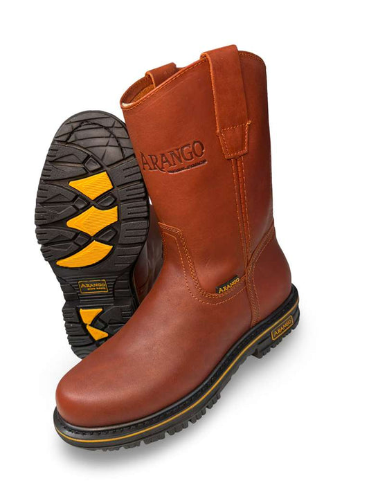 Bota De Trabajo Horma Redonda Para Caballero