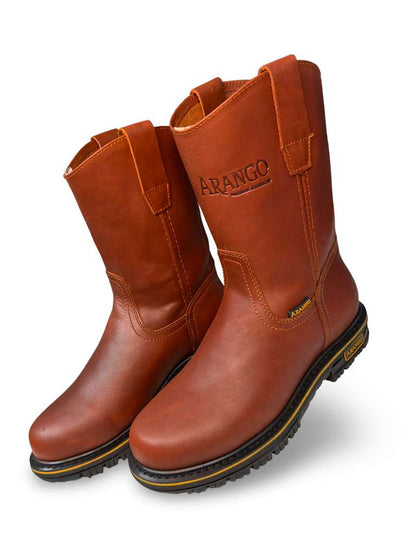 Bota De Trabajo Horma Redonda Para Caballero