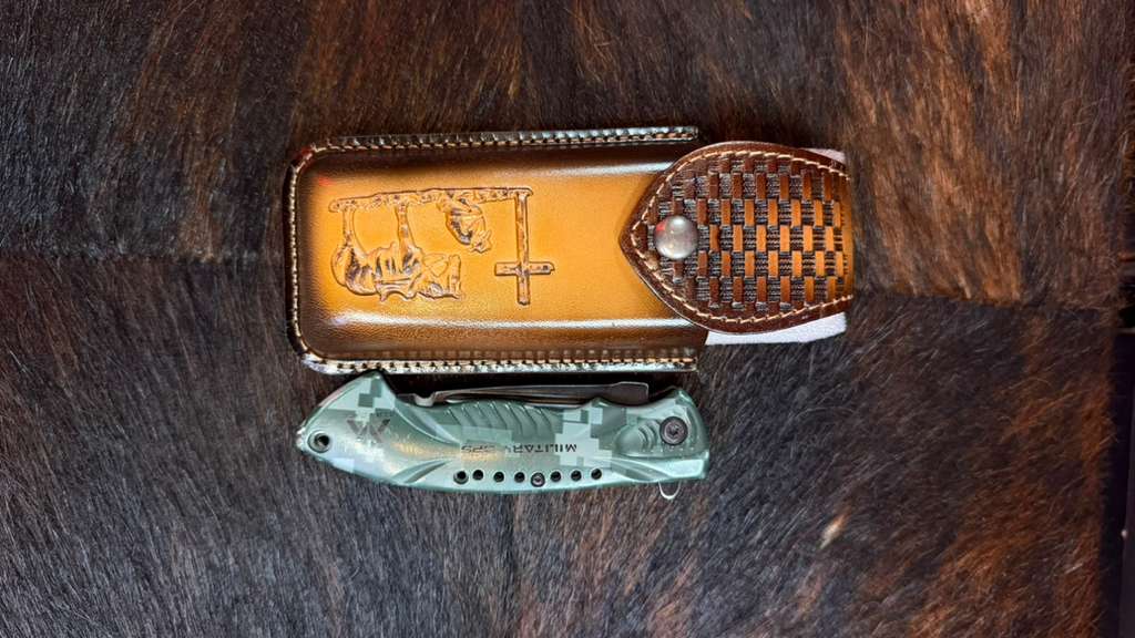 Funda De Navaja Para Caballero