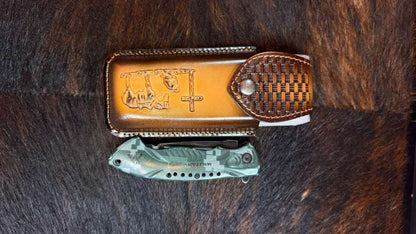 Funda De Navaja Para Caballero