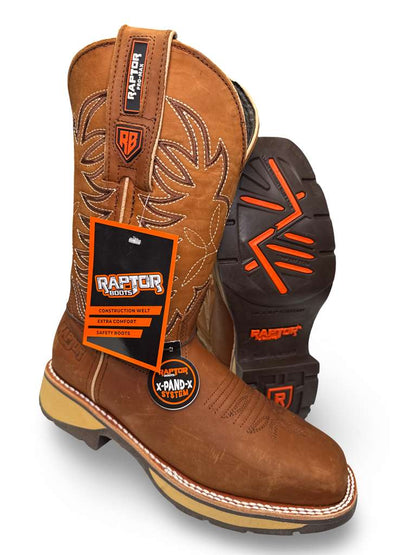 Bota De Trabajo Crazy Horse Para Caballero