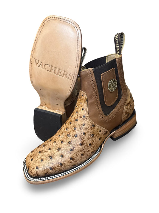 Botin Orix Avestruz Para Caballero