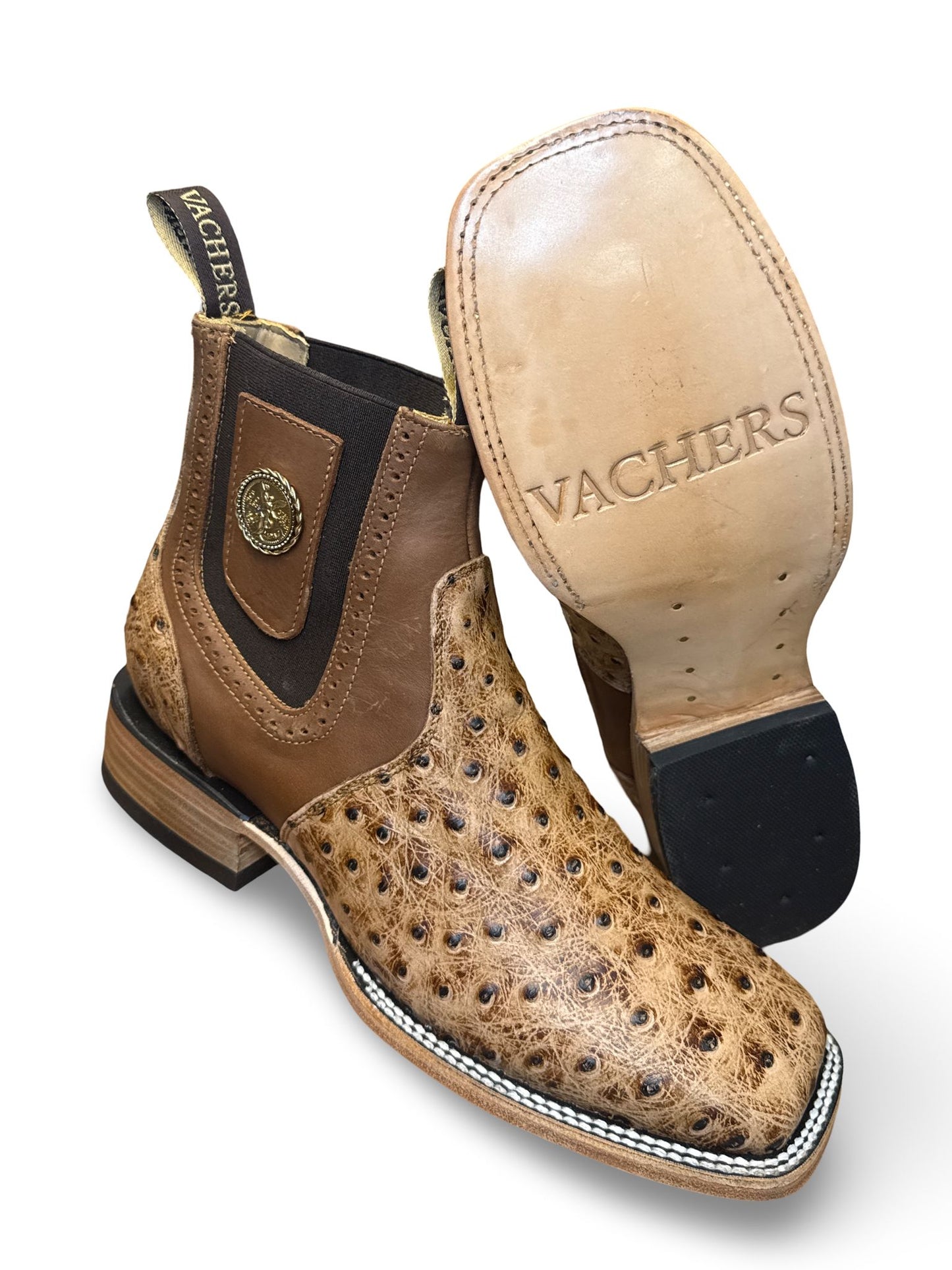 Botin Orix Avestruz Para Caballero
