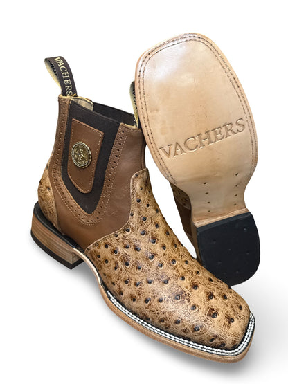 Botin Orix Avestruz Para Caballero