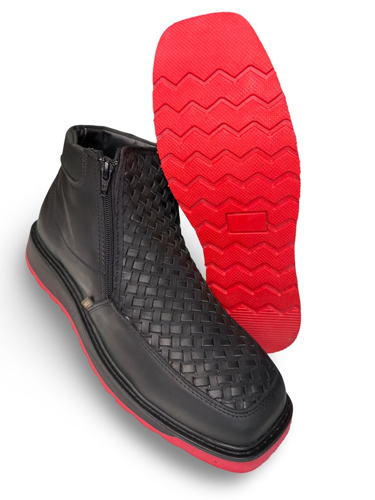 Botin Petatillo Suela Roja Para Caballero