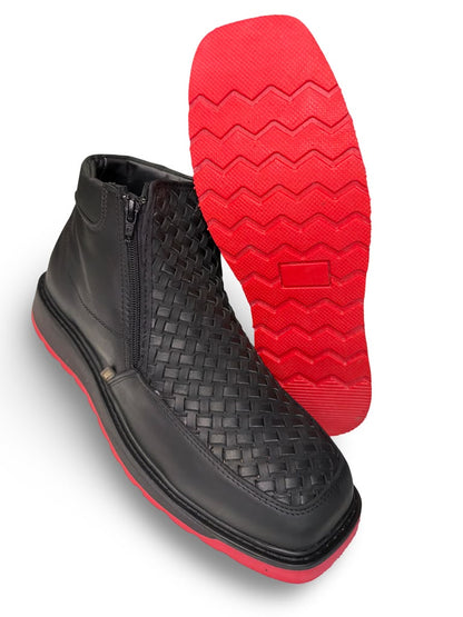 Botin Petatillo Suela Roja Para Caballero
