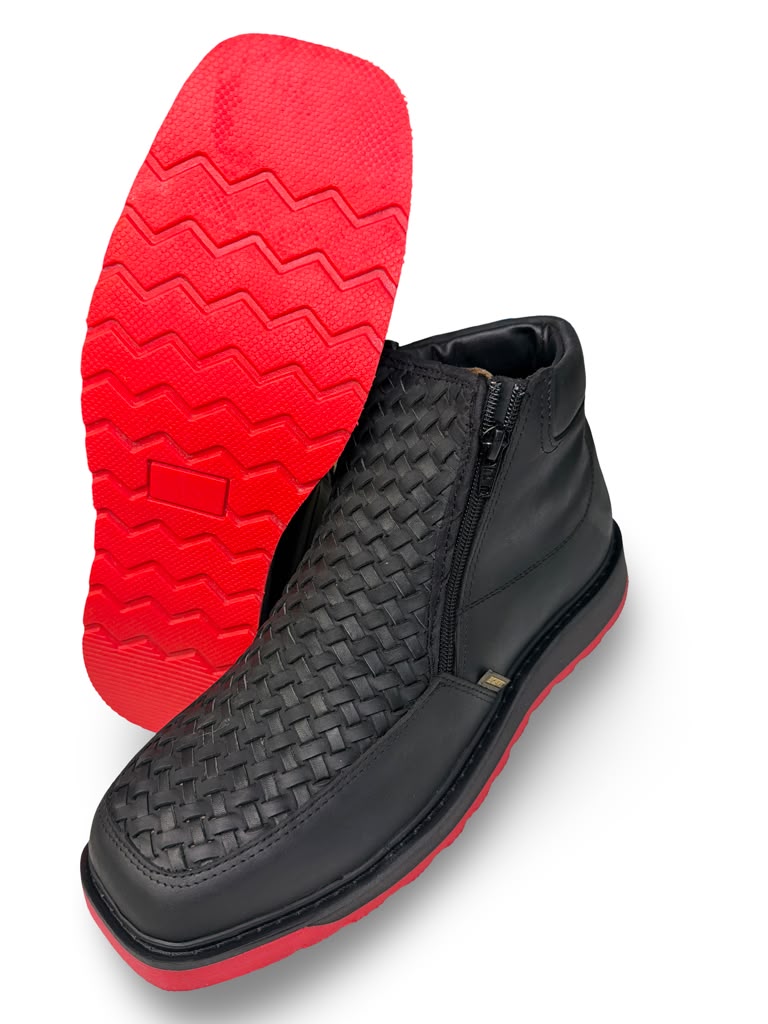 Botin Petatillo Suela Roja Para Caballero
