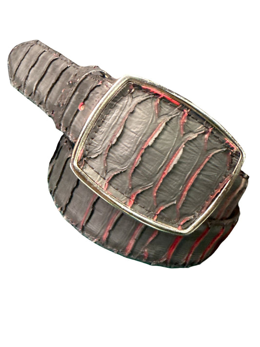 Cinto Print Piton Jumbo Para Caballero