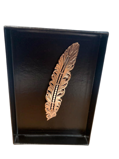 Pluma Plata Bronce