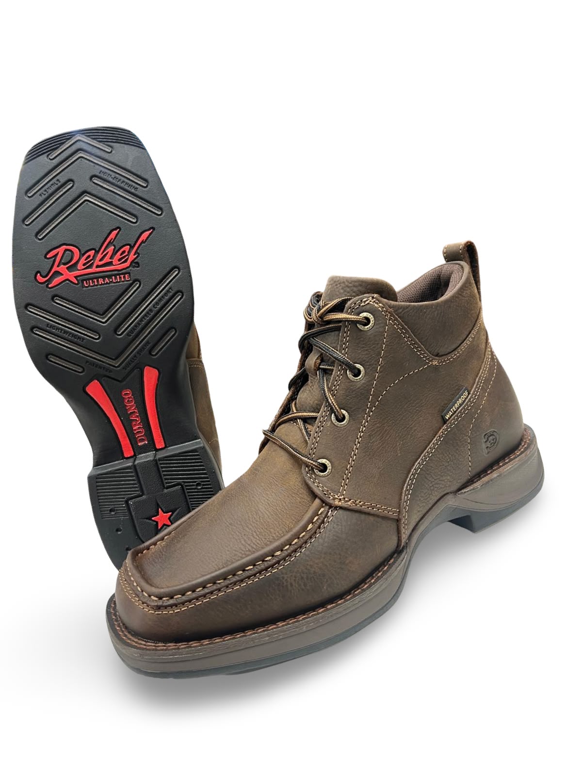 Zapato Durango De Trabajo Con Agujeta Para Caballero