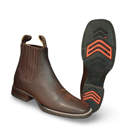 Botin Rovic Kanasas Choco Suela Hule para Caballero