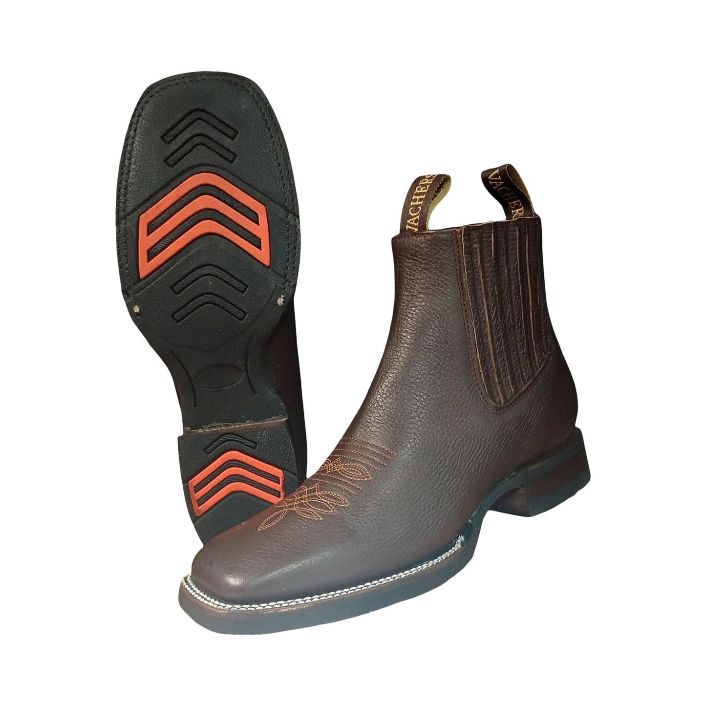 Botin Rovic Kanasas Choco Suela Hule para Caballero