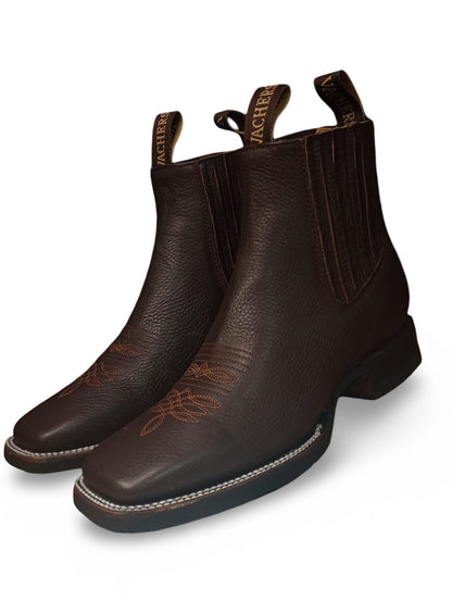 Botin Rovic Kanasas Choco Suela Hule para Caballero