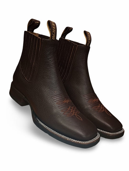 Botin Rovic Kanasas Choco Suela Hule para Caballero