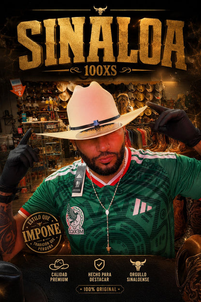 Sombrero Vaquero Estilo Sinaloa Para Caballero