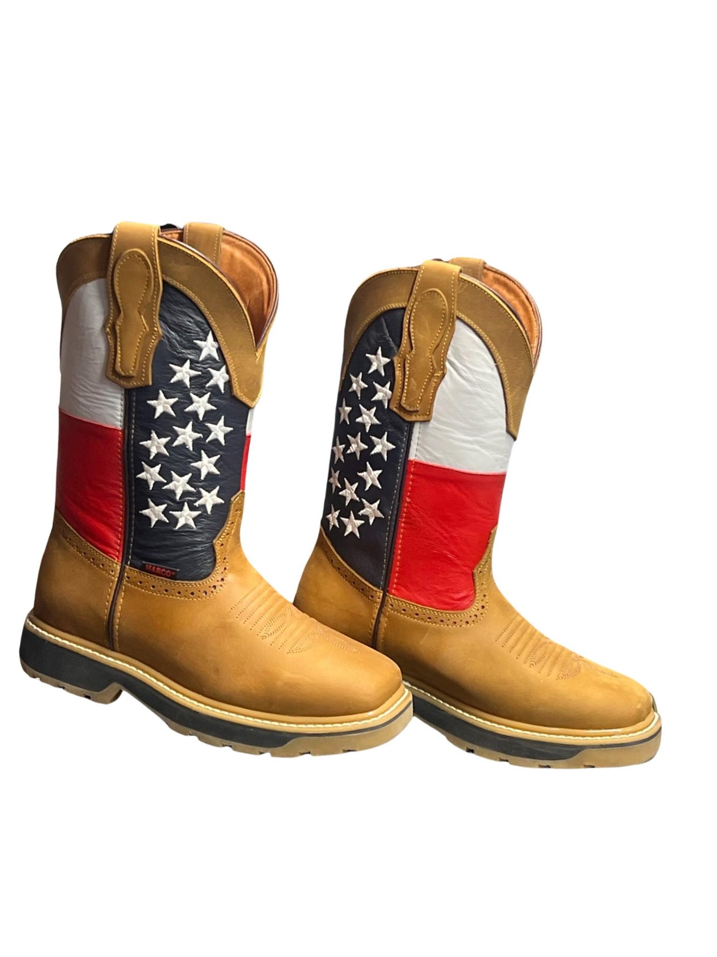 Work Boot Usa Flag No Steel