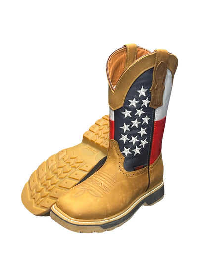 Work Boot Usa Flag No Steel