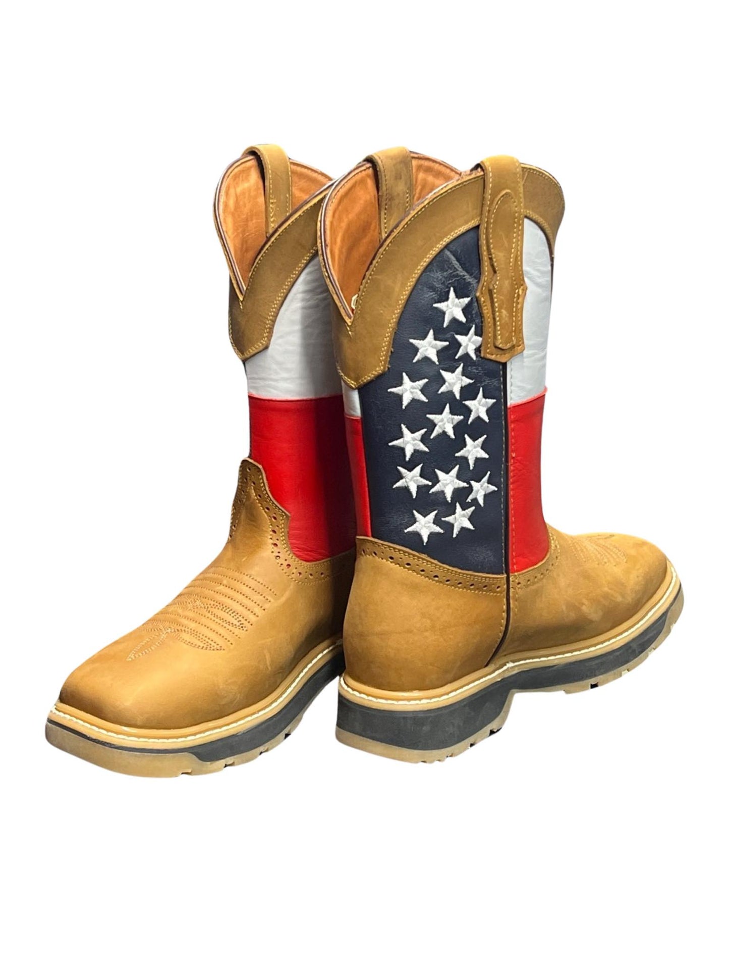 Work Boot Usa Flag No Steel