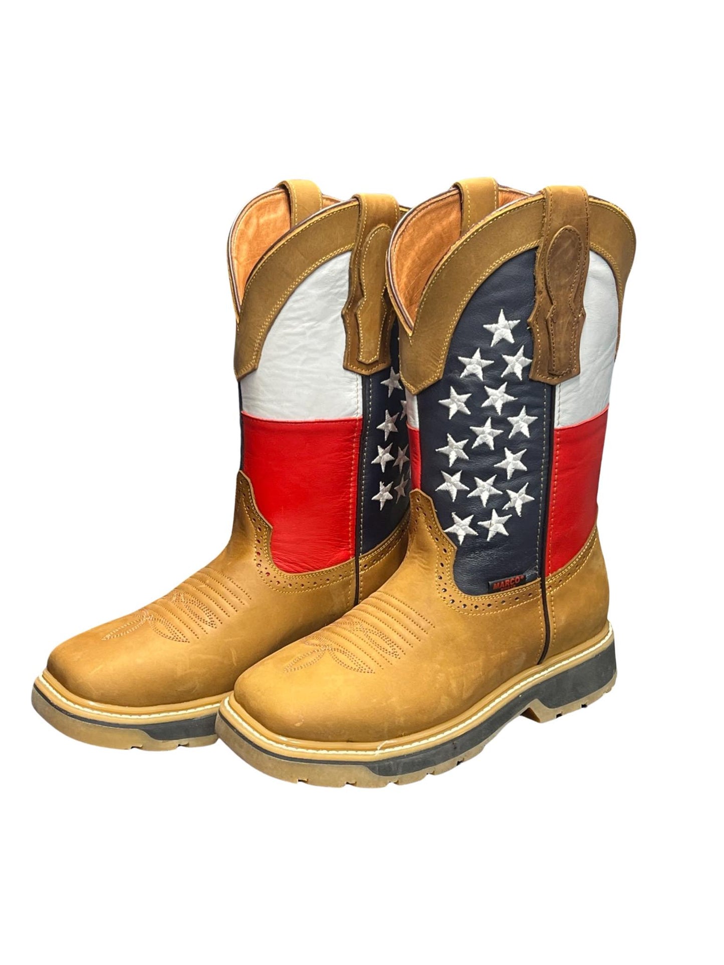 Work Boot Usa Flag No Steel