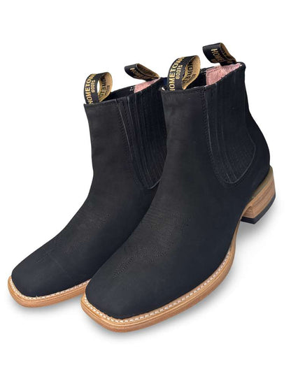 Botin vaquero Suela Vaqueta Para caballero