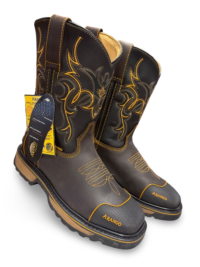 Bota De Trabajo Con Protector Para Caballero