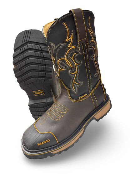 Bota De Trabajo Con Protector Para Caballero