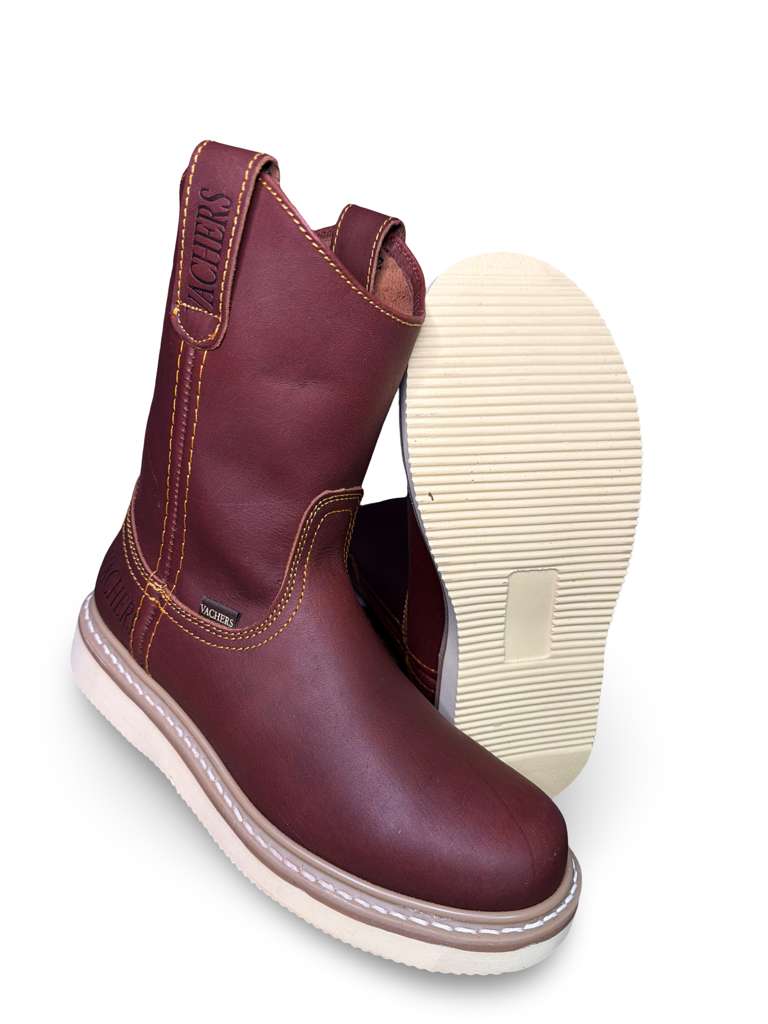 Bota De Trabajo Rufero Suela Mil Rayas  Para Caballero