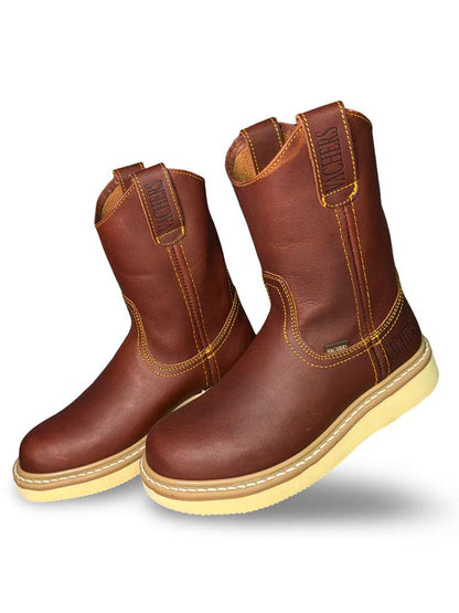 Bota De Trabajo Rufero Suela Mil Rayas  Para Caballero