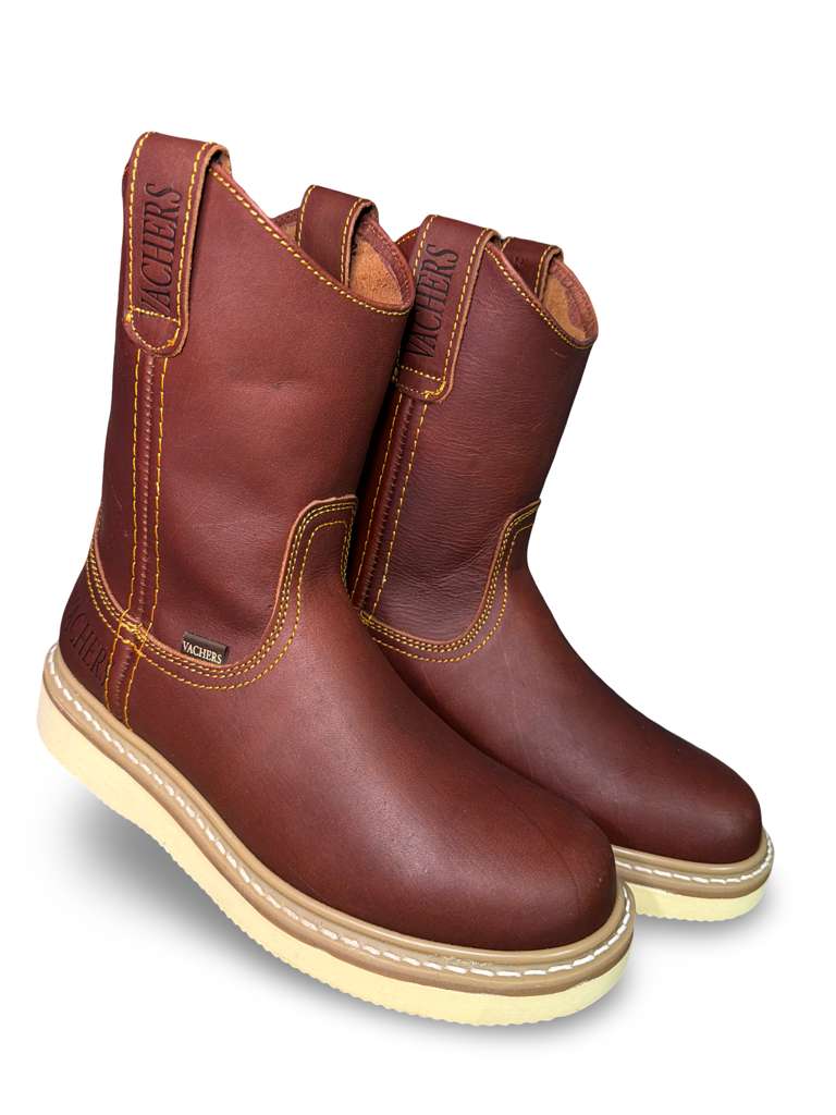 Bota De Trabajo Rufero Suela Mil Rayas  Para Caballero