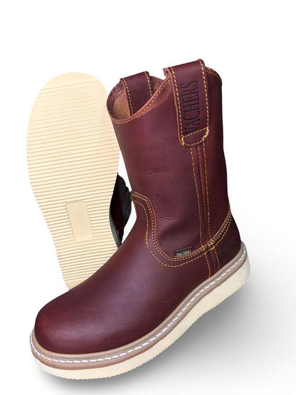 Bota De Trabajo Rufero Suela Mil Rayas  Para Caballero