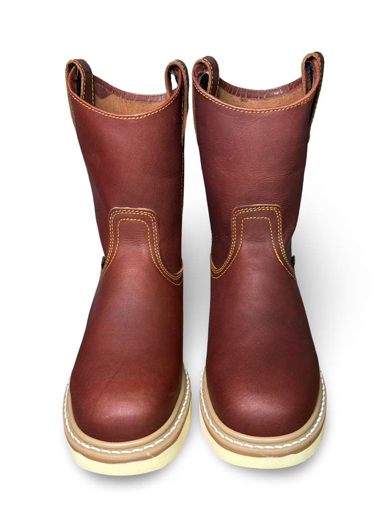 Bota De Trabajo Rufero Suela Mil Rayas  Para Caballero